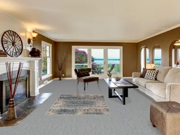 Transitional Oriental Rug 4x6