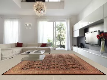 Vegetable Dye Floral Aubusson Chinese Large Rug 12x18