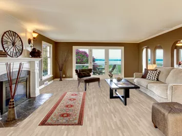 Wool Geometric Khotan Indian Runner Rug 2x10