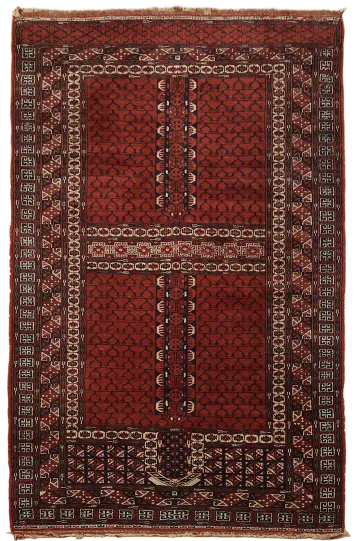 Pastel Toned Oushak Turkish Area Rug Featuring Vintage Oriental Design