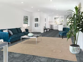 Vegetable Dye Oushak Turkish Area Rug 8x10