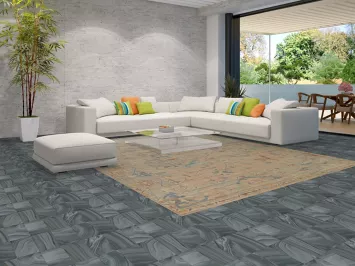 Vegetable Dye Wool Oushak Turkish Area Rug 10x12