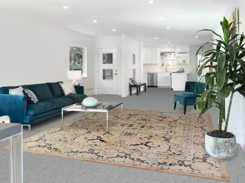 Vegetable Dye Wool Ziegler Oriental Area Rug 8x10