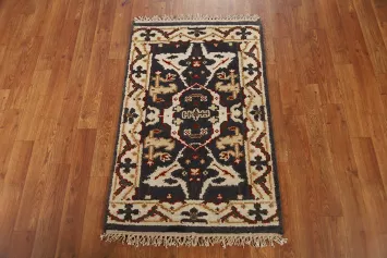 Geometric Oushak Oriental Foyer Rug 2x3