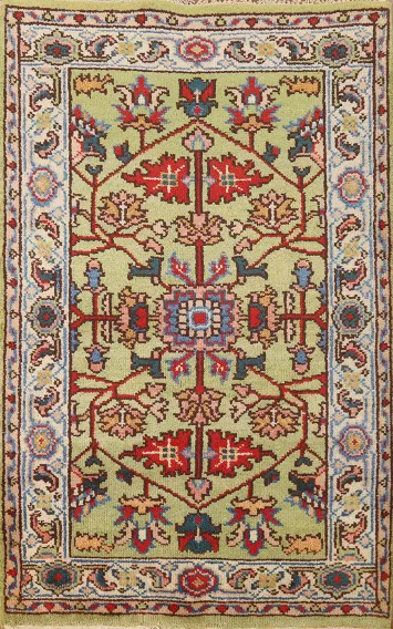Handmade Wool Oushak Oriental Rug 3x5