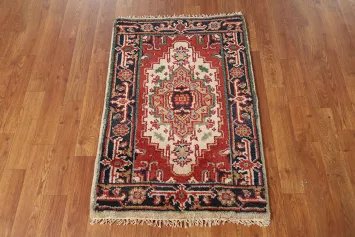 Geometric Heriz Serapi Oriental Rug 2x3