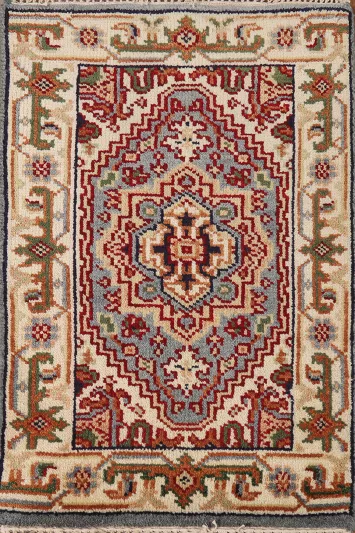 Geometric Heriz Serapi Oriental Rug 2x3