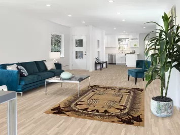 Floral Modern Turkish Rug 5x7