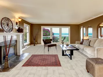 Pre-1900 Vegetable Dye Senneh Haftrang Persian Rug 4x6