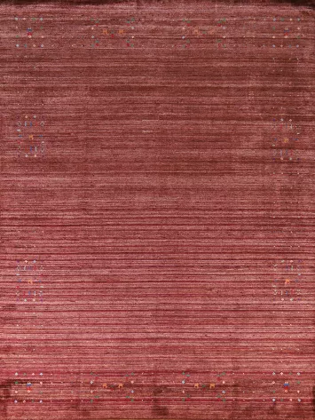 Silk Gabbeh Indian Area Rug 8x10