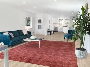 Silk Gabbeh Indian Area Rug 8x10