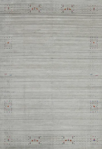 Wool Gabbeh Oriental Area Rug 9x13