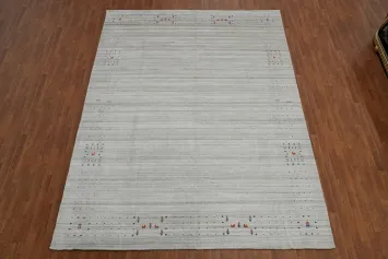 Wool Gabbeh Oriental Area Rug 9x13