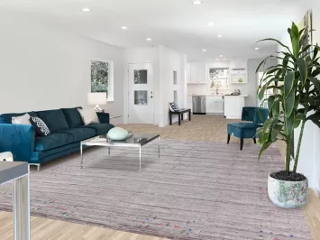 Handmade Silk Gabbeh Oriental Area Rug 9x12