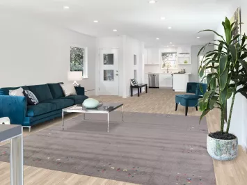 Handmade Gray Gabbeh Indian Area Rug 8x10