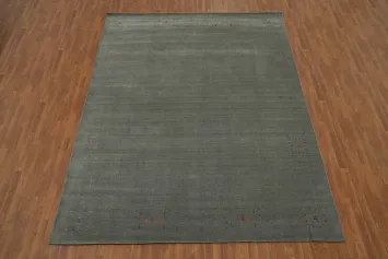 Tribal Wool Gabbeh Indian Area Rug 9x12