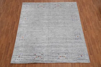 Tribal Wool Gabbeh Indian Area Rug 8x10