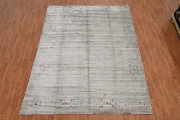 Tribal Wool Gabbeh Indian Area Rug 9x12
