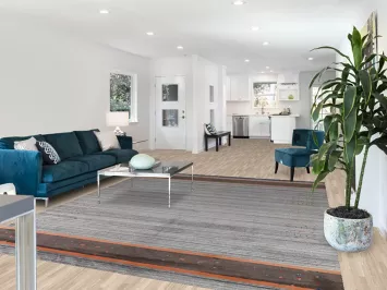 Striped Handmade Gabbeh Indian Area Rug 8x10