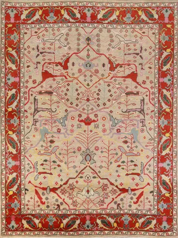 Handmade Oushak Indian Area Rug 8x10