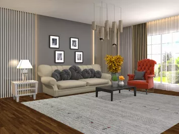 Little Animals Wool Gabbeh Indian Area Rug 8x10