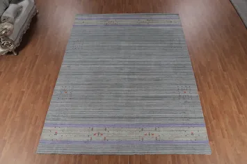 Handmade Wool Gabbeh Indian Area Rug 9x12