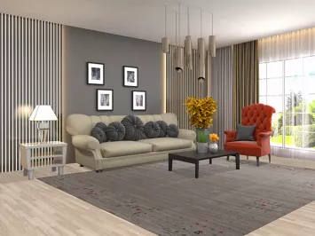 Tribal Wool Gabbeh Indian Area Rug 8x10