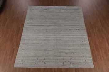 Tribal Wool Gabbeh Indian Area Rug 8x10