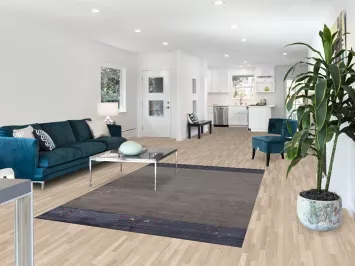 Handmade Gray Gabbeh Indian Area Rug 5x8