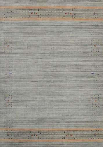 Wool Gabbeh Oriental Area Rug 9x12