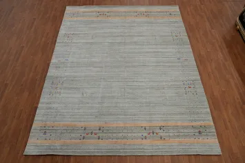 Wool Gabbeh Oriental Area Rug 9x12