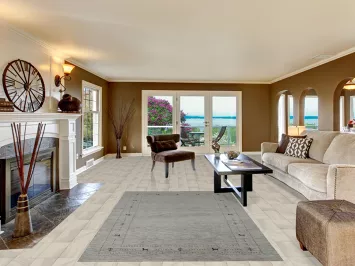 Tribal Wool Gabbeh Oriental Area Rug 5x8