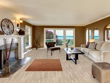 Brown Wool Tribal Gabbeh Indian Rug 4x6