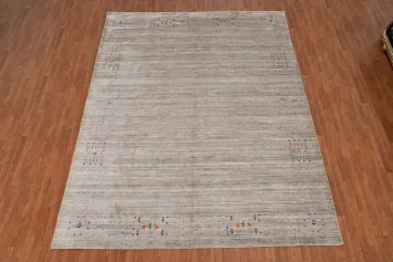 Tribal Gabbeh Indian Area Rug 9x12
