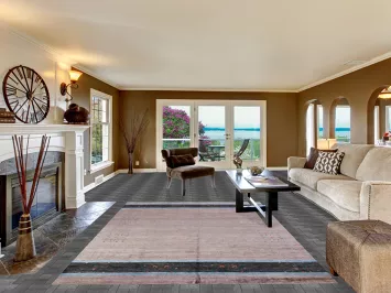 Handmade Gabbeh Indian Area Rug 7x10