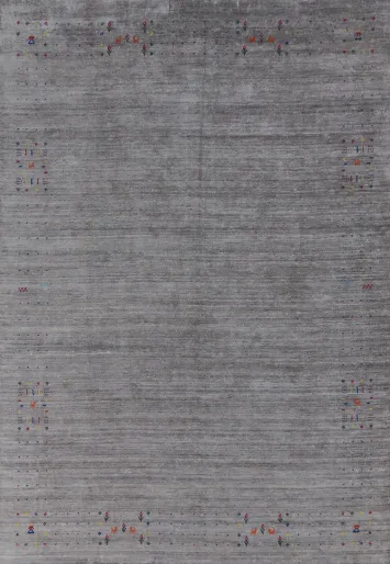 Handmade Gabbeh Indian Area Rug 9x12