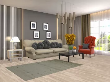 Tribal Wool Gabbeh Indian Rug 4x6