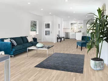 Tribal Blue Gabbeh Oriental Rug 4x6