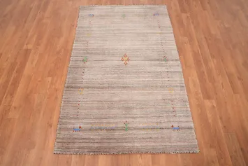 Handmade Wool Tribal Gabbeh Indian Rug 3x5
