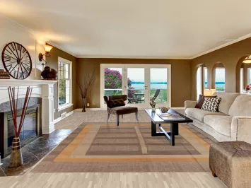 Vegetable Dye Contemporary Jute Kilim Turkish Area Rug 9x12