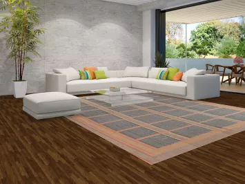 Vegetable Dye Modern Jute Kilim Turkish Area Rug 10x13