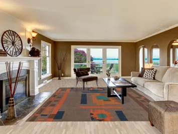 Contemporary Jute Kilim Turkish Area Rug 9x12