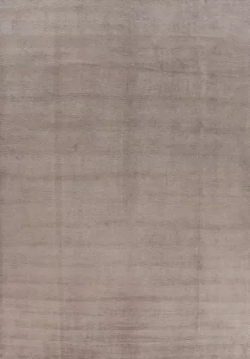 Vegetable Dye Wool Taupe Gabbeh Persian Area Rug 10x13