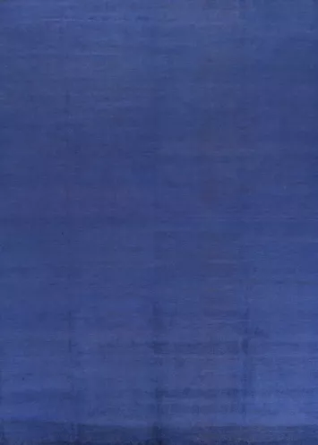Royal Blue Handmade Gabbeh Vegetable Dye Area Rug 9x12