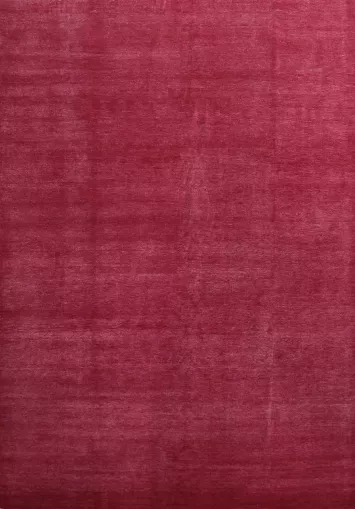 Modern Wool Solid Gabbeh Persian Area Rug 9x12