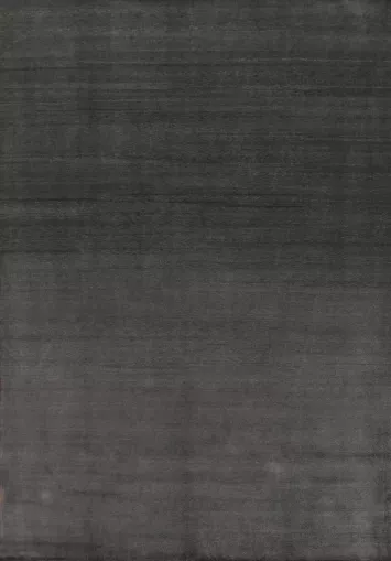 Modern Wool Solid Gabbeh Persian Area Rug 9x12