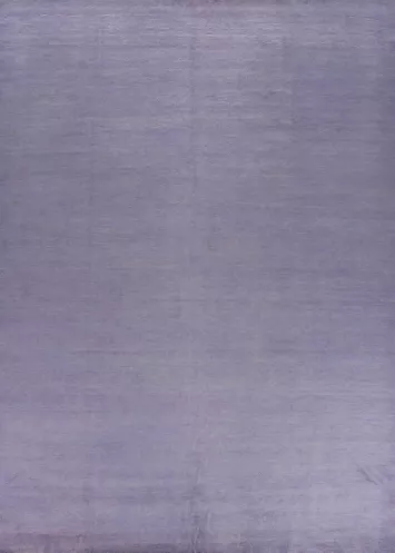 Violet Wool Vegetable Dye Gabbeh Persian Area Rug 10x13