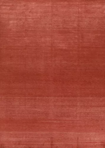 Modern Wool Orange Gabbeh Vegetable Dye Area Rug 9x12