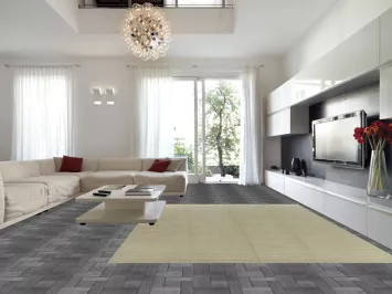 Mint Green Wool Gabbeh Persian Area Rug 10x13