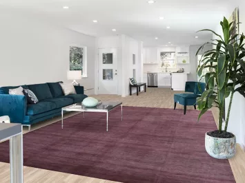 Contemporary Wool Gabbeh Persian Area Rug 9x12